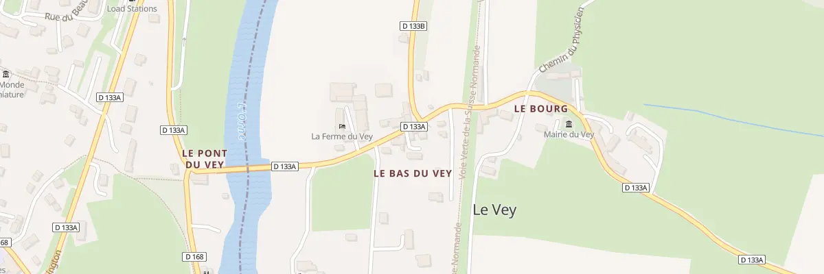 Plan du 167 Rte de Saint-Laurent au Vey