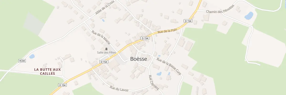 Plan du 3 Pl de l’Eglise Boesse à Argentonnay