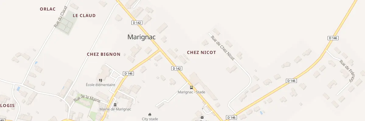 Plan du 5 Rte de Jonzac à Marignac