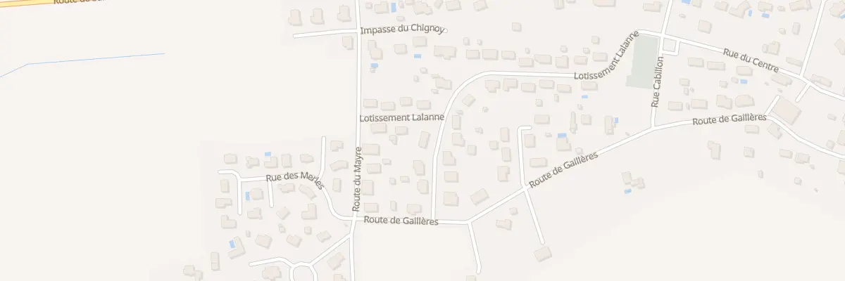 Plan du 30 Lot Lalanne à Saint-Maurice-sur-Adour