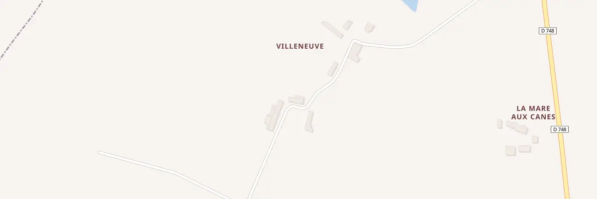 Plan du 5109 Villeneuve à Neuvy-Bouin