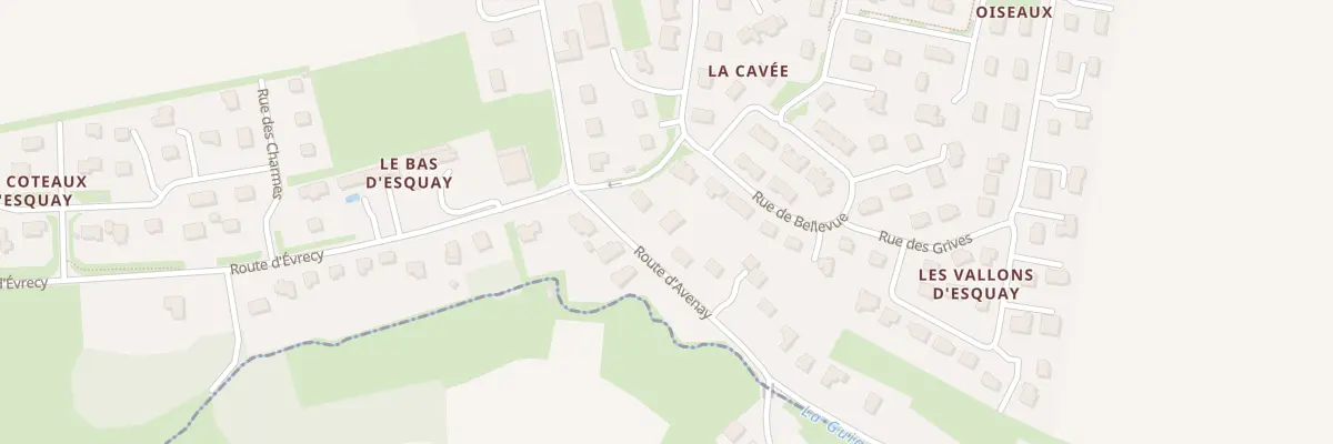 Plan du 3 Rte d’Avenay à Esquay-Notre-Dame