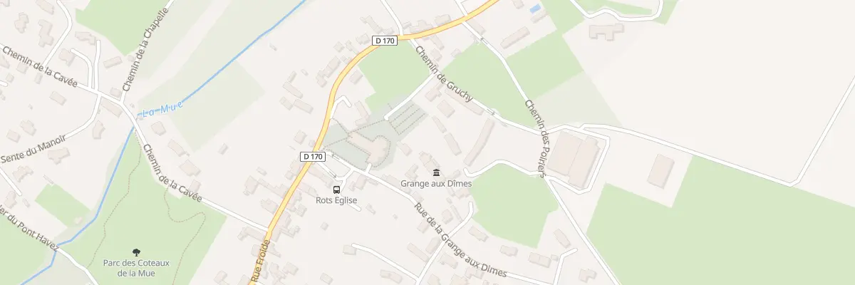 Plan du 3 Rue de la Grange aux Dimes à Rots