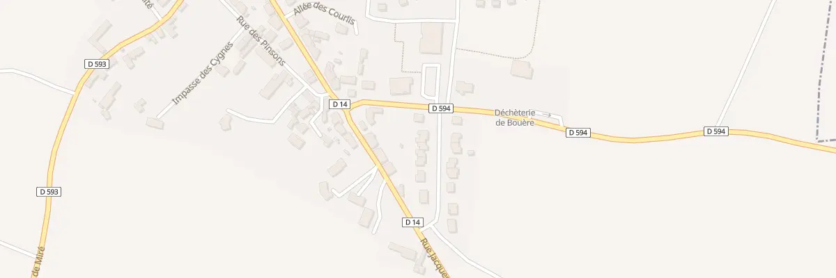 Plan du 4 Rue des Flamants à Bouère