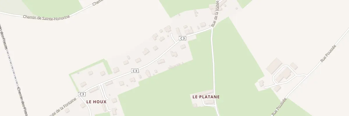 Plan du 5 Rue de la Fontaine à Maizet