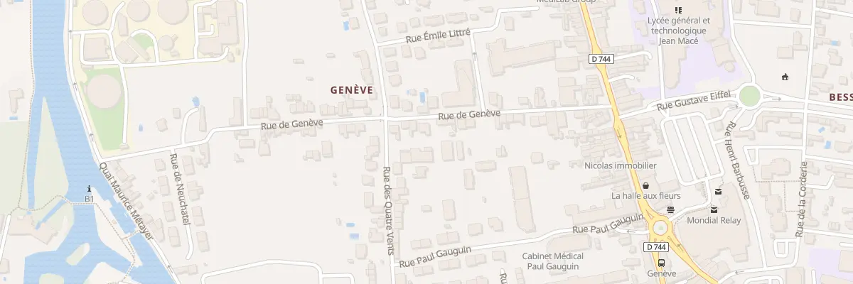 Plan du 37 Rue de Genève à Niort