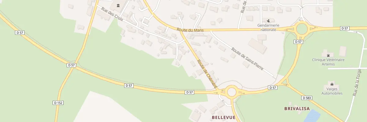 Plan du 5 Rue des Croix à Vaiges