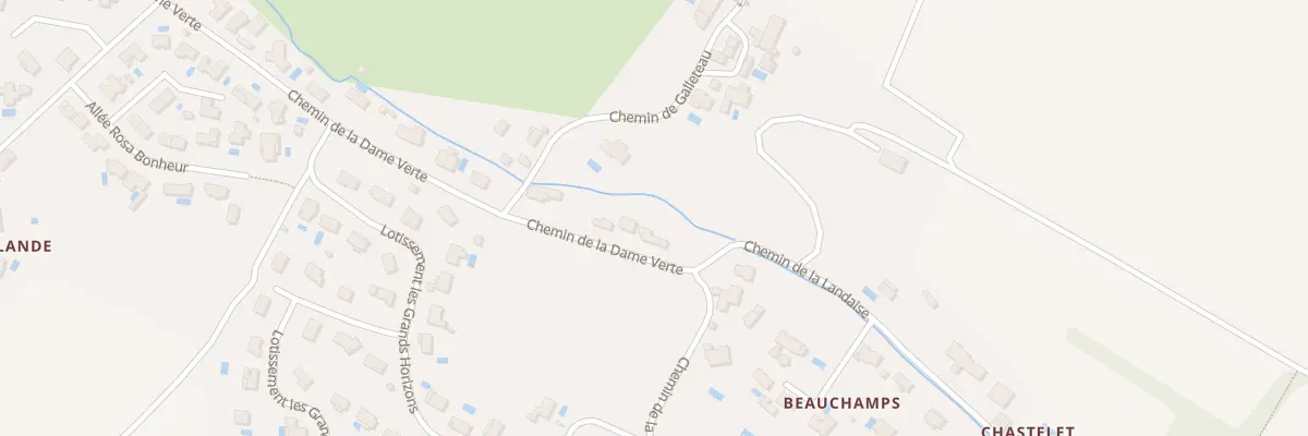 Plan du 26 Che de la Dame Verte à Quinsac