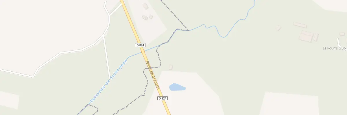 Plan du 679 Rte de Grenade à Bretagne-de-Marsan