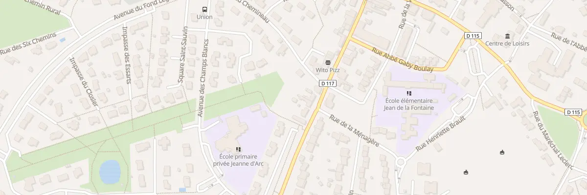 Plan du 22 Rue Emmanuel Voisin à Verrières-en-Anjou