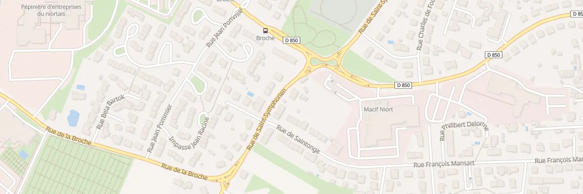 Plan du 167 Rue Saint-symphorien à Niort