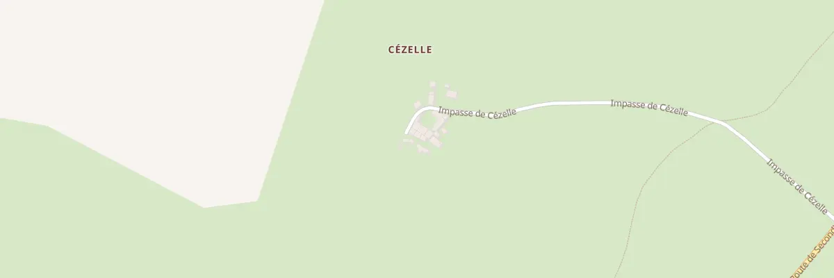 Plan du 5189 Cezelle à Fenioux