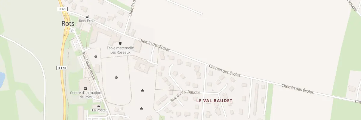 Plan du 9 Imp des Peupliers à Rots