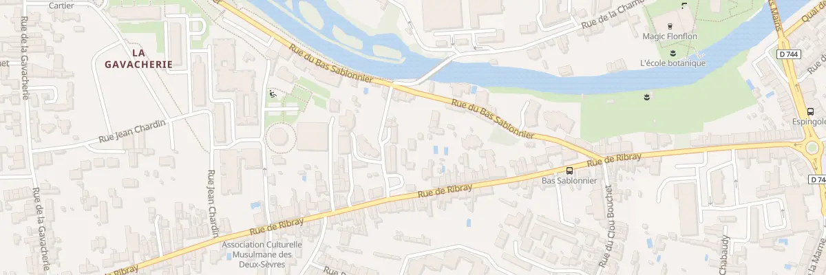 Plan du 80C Rue de Ribray à Niort