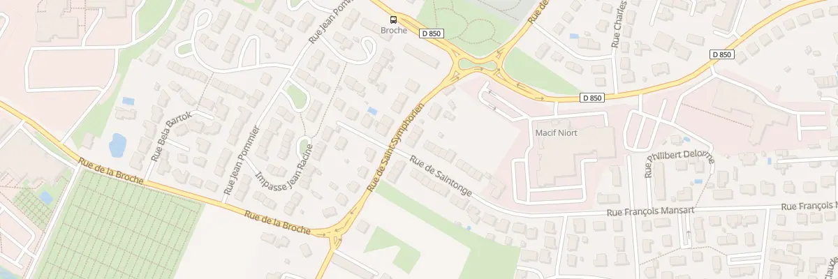 Plan du 173 Rue Saint-symphorien à Niort
