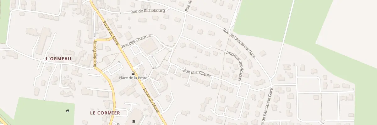 Plan du 7 Rue des Tilleuls à Vaiges