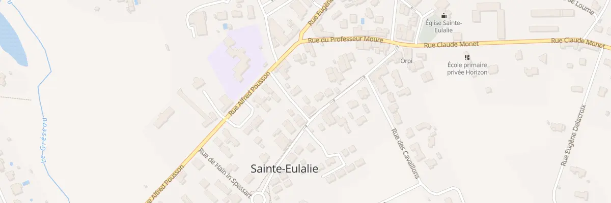 Plan du 14 Rue Paul Maurel à Sainte-Eulalie