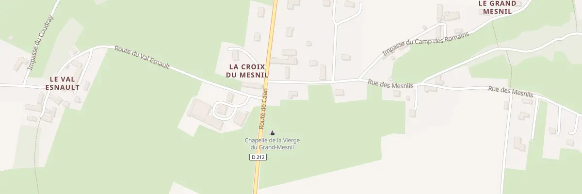 Plan du 22 Rue des Mesnils à Montillières-sur-Orne
