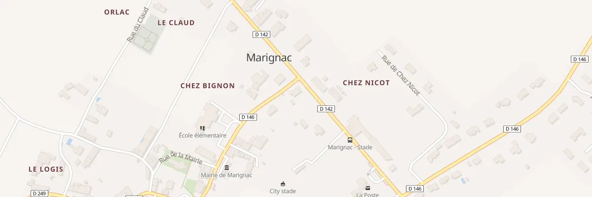 Plan du 22 Rue de Normandie à Marignac