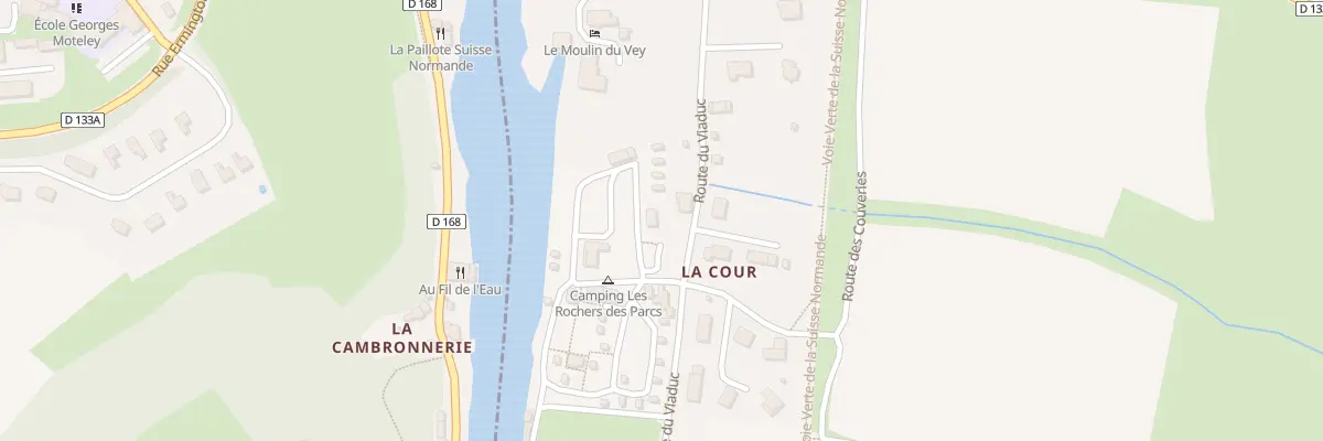 Plan du 5020 La Cour au Vey
