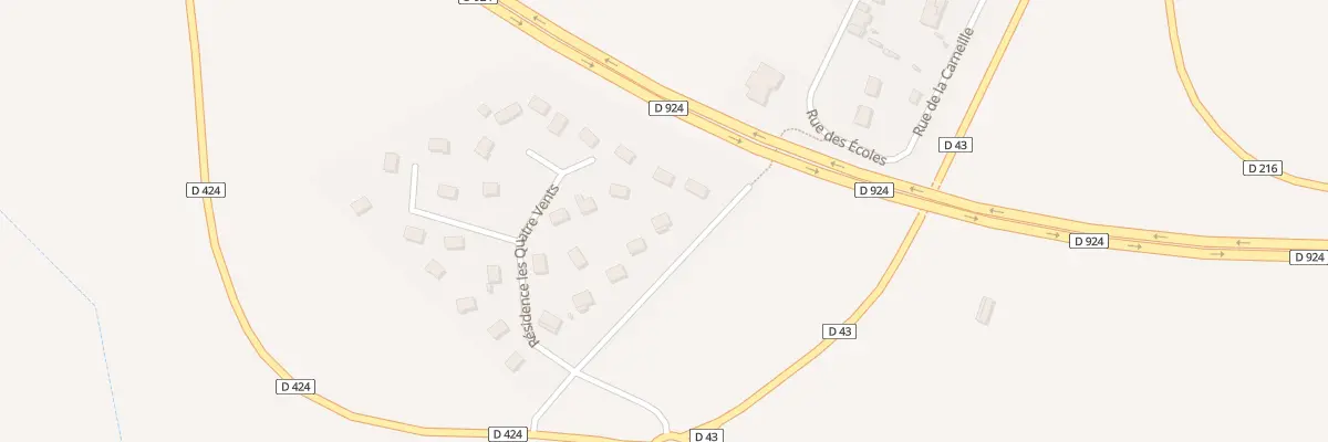 Plan du 3 Res les Quatre Vents à Landigou