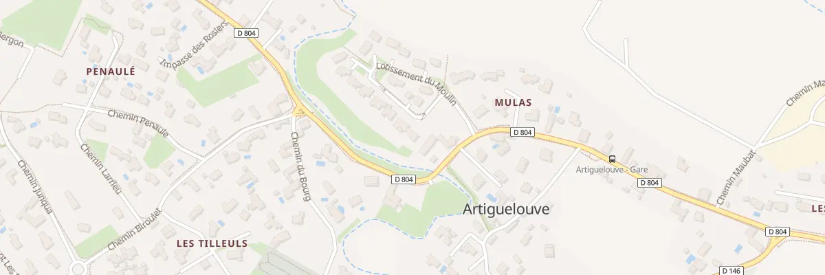 Plan du 28 Lot du Moulin à Artiguelouve