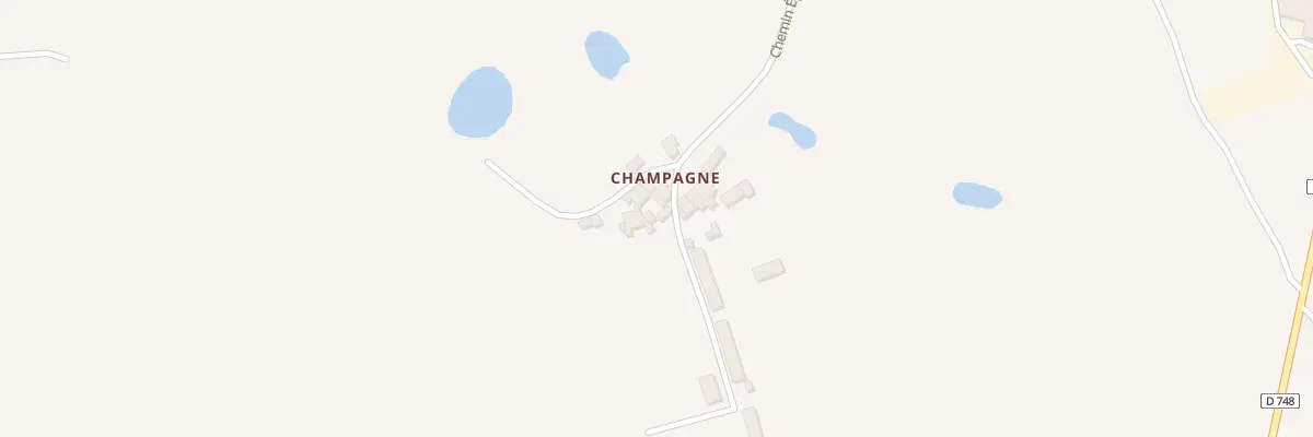 Plan du 5052 Champagne à Saint-Aubin-du-Plain
