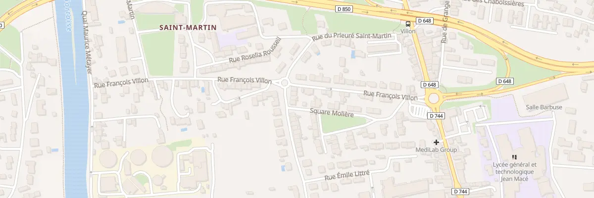 Plan du 72 Rue des Quatre Vents à Niort