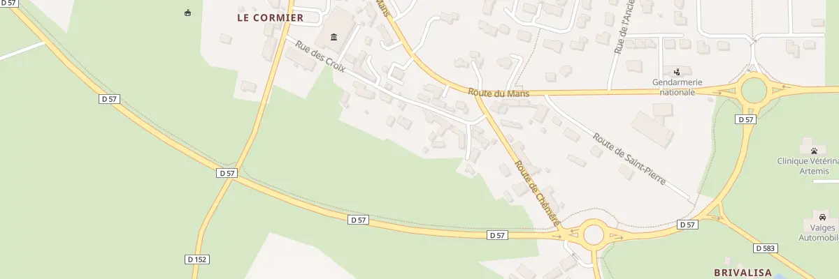 Plan du 11 Rue des Croix à Vaiges