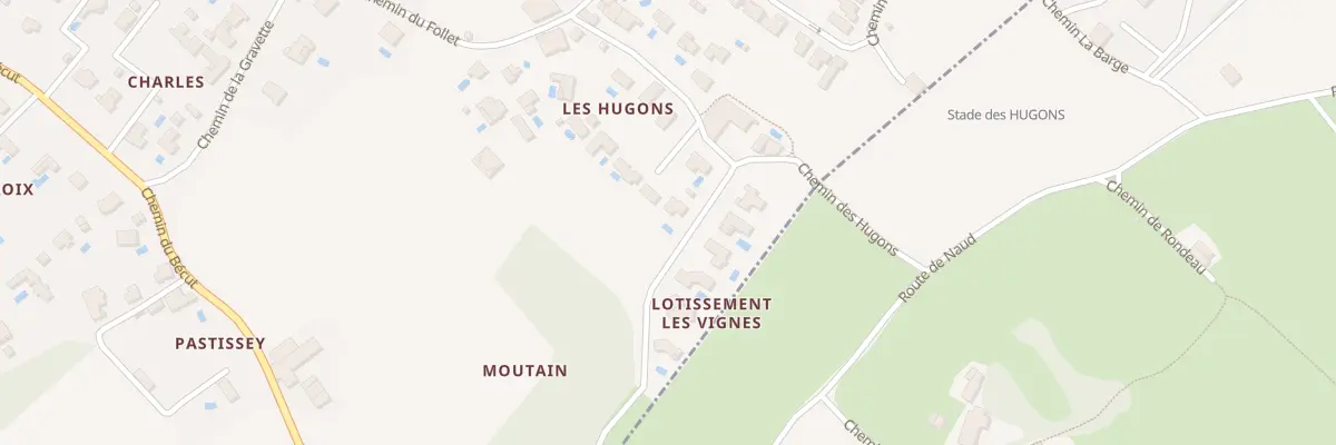 Plan du 3 All du Poete à Quinsac