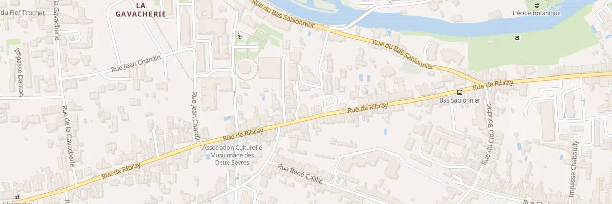 Plan du 98 Rue de Ribray à Niort