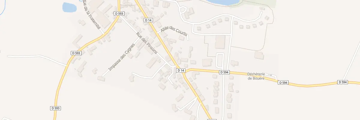 Plan du 29 Rue des Sencies à Bouère