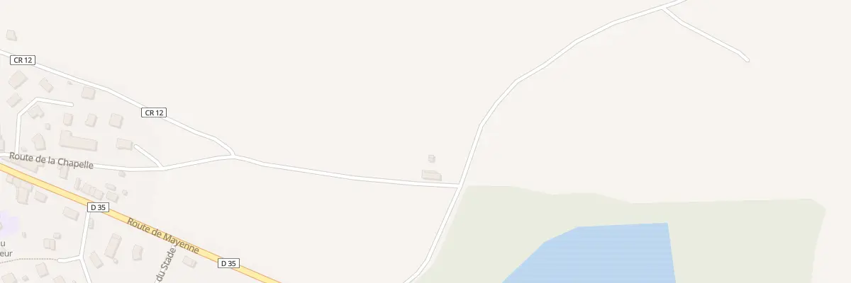 Plan du 1 La Croix Perrin à Grazay