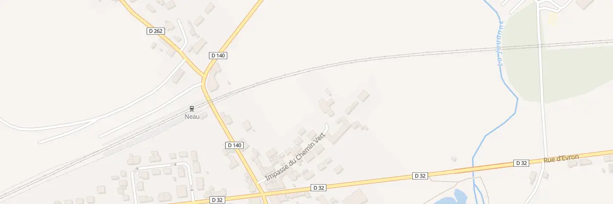 Plan du 7 Imp Du Chemin Vert à Neau