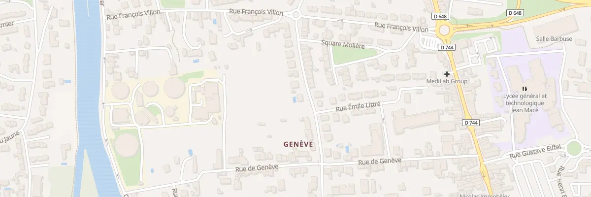 Plan du 77 Rue des Quatre Vents à Niort