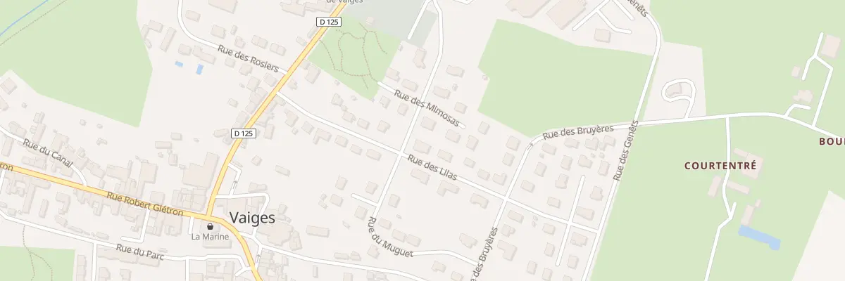 Plan du 1 Pl de Sulzheim à Vaiges