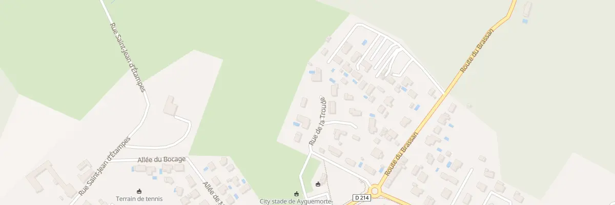 Plan du 5 Rue la Troude à Ayguemorte-les-Graves
