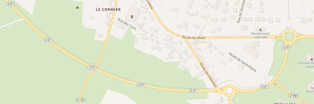 Plan du 15 Rue des Croix à Vaiges