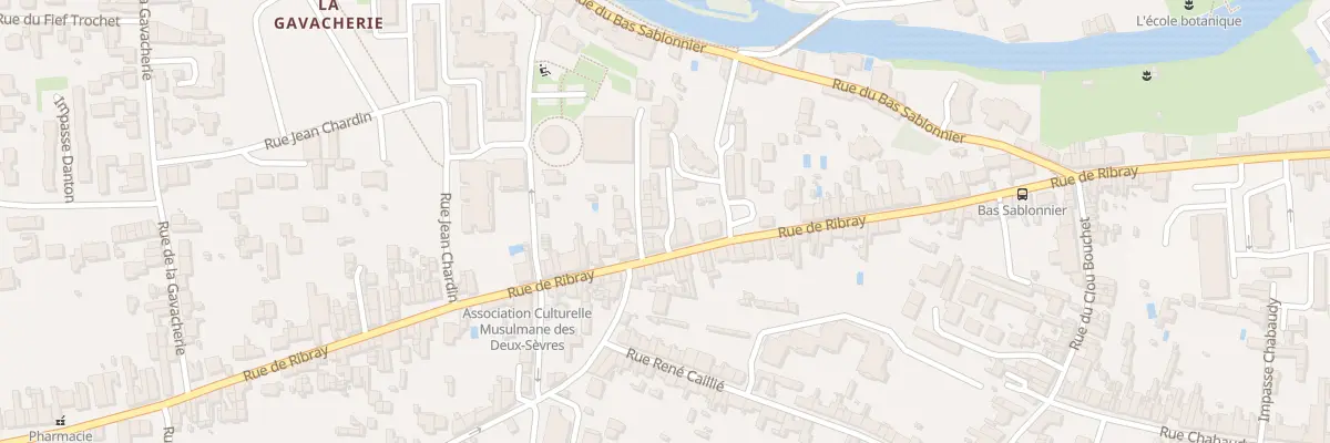 Plan du 102A Rue de Ribray à Niort