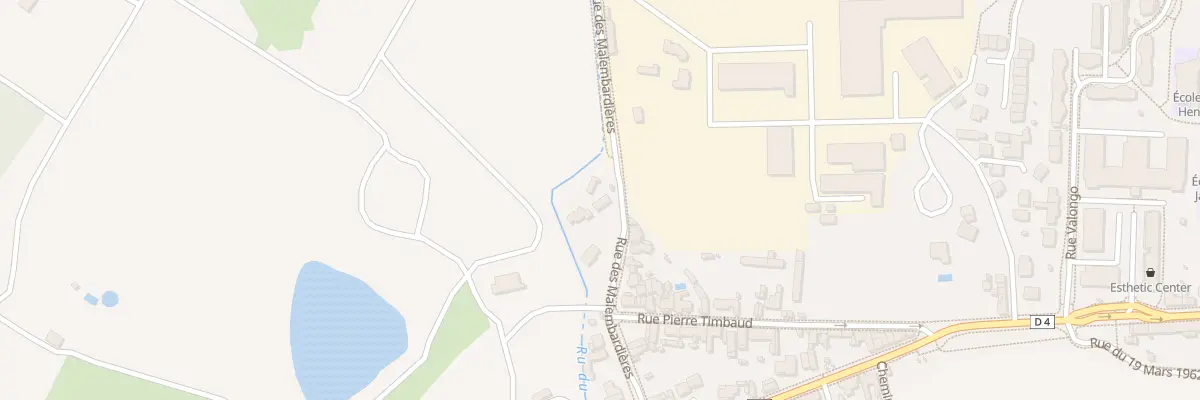 Plan du 43 Rue des Malembardières à Trélazé