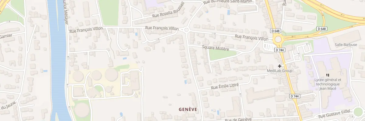 Plan du 95 Rue des Quatre Vents à Niort