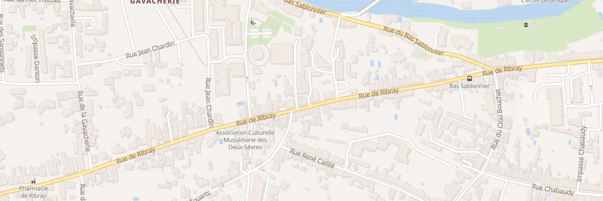 Plan du 106 Rue de Ribray à Niort