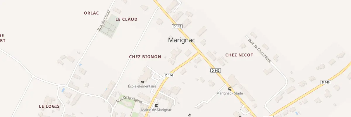Plan du 13 Rue de Normandie à Marignac