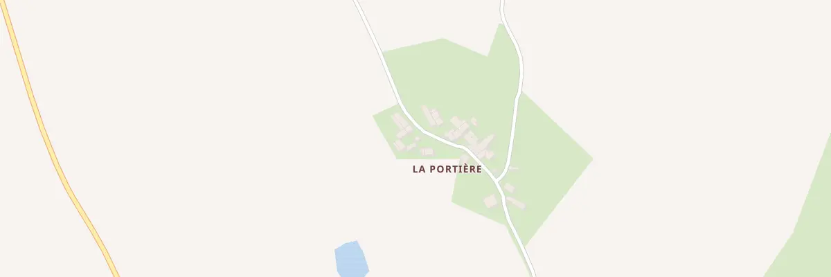 Plan du 5264 La Portiere à Fenioux