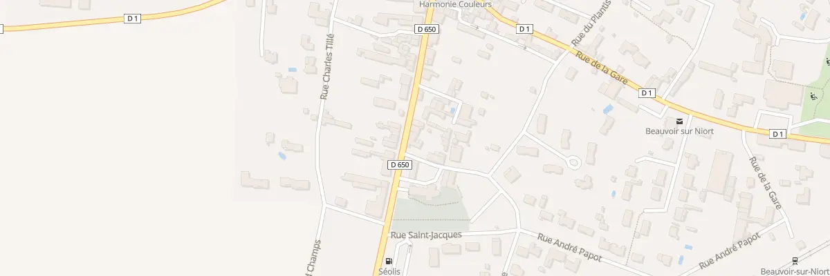 Plan du 179 Av Saint Jean à Beauvoir-sur-Niort