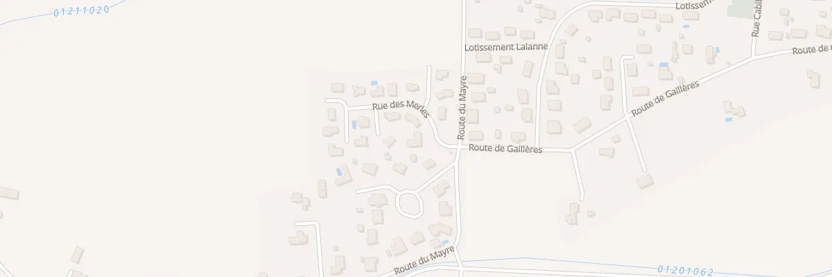 Plan du 37 Rue des Merles à Saint-Maurice-sur-Adour