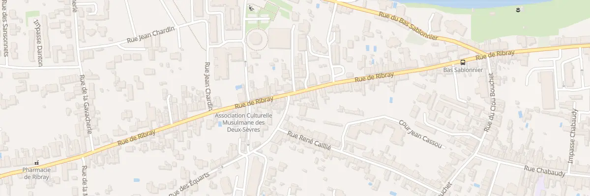 Plan du 105 Rue de Ribray à Niort