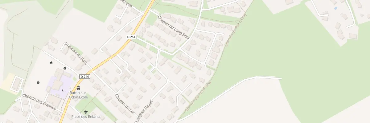 Plan du 4 Che de la Fosse aux Comtes à Baron-sur-Odon