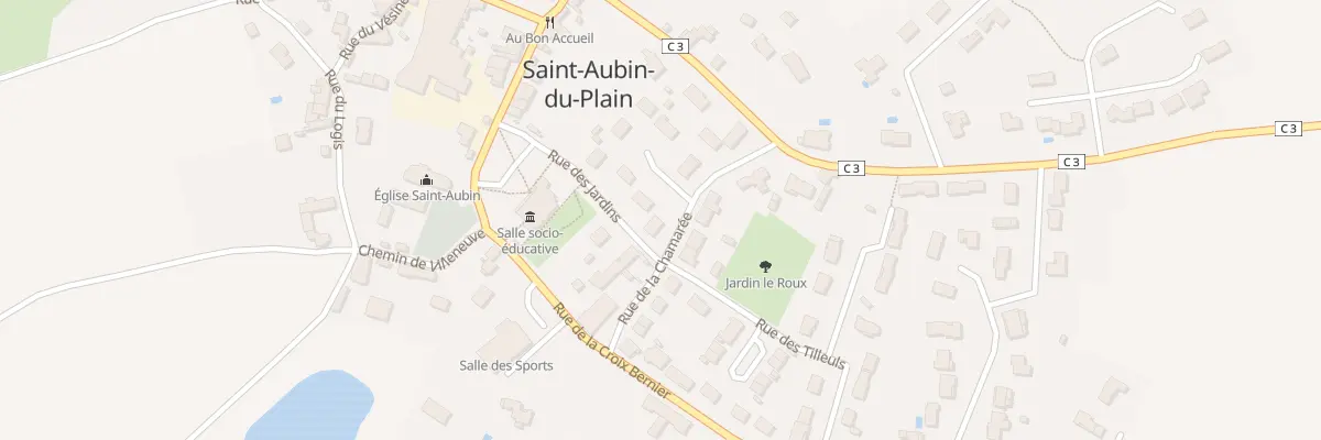 Plan du 5 Rue de la Chamarée à Saint-Aubin-du-Plain