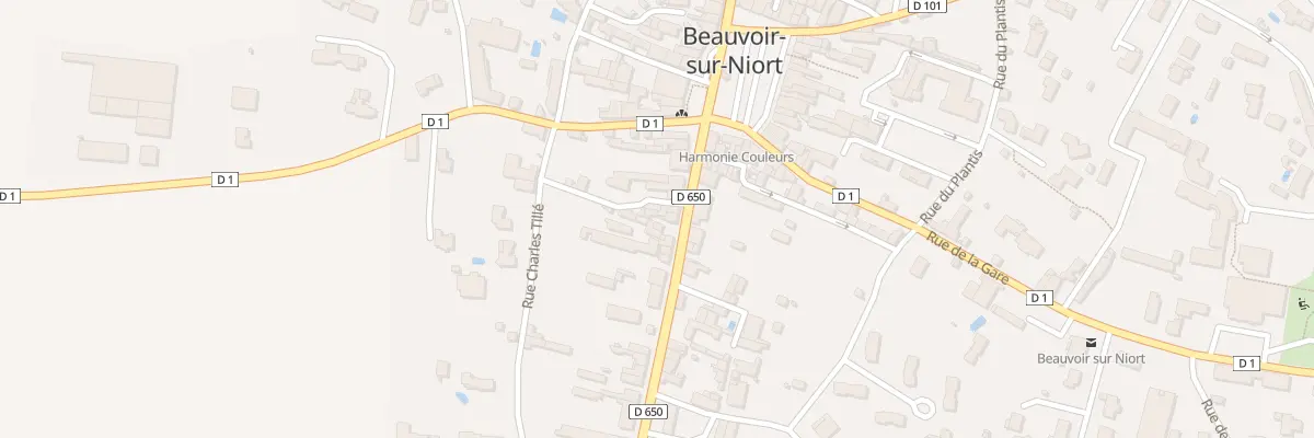 Plan du 70 Av Saint Jean à Beauvoir-sur-Niort